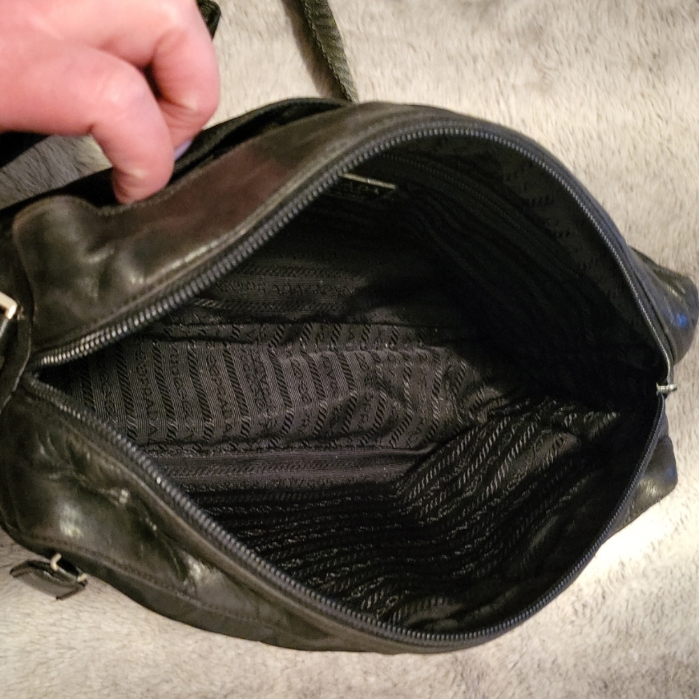 Prada Leather and Nylon bag - Picture 11 of 14